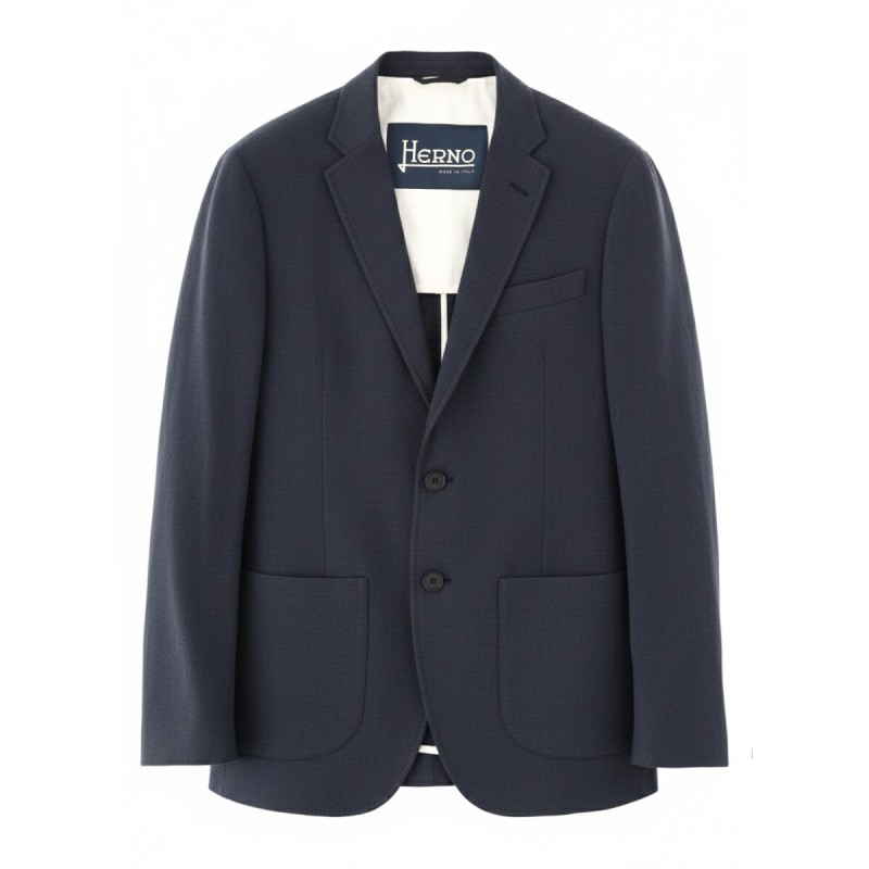 SINGLE-BREASTED LINEN JACKET