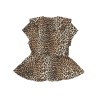 SLEEVELESS SHIRT WITH PRINT