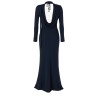 LONG DRAPED DRESS