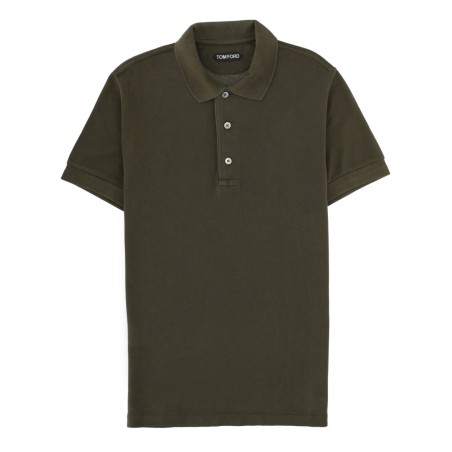 LYOCELL AND COTTON POLO SHIRT