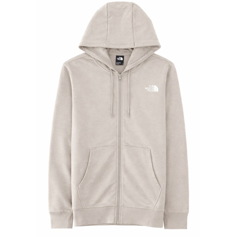 FELPA CON LOGO E ZIP