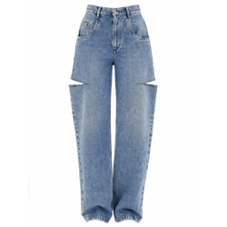 JEANS WITH CUT OUT DETAIL