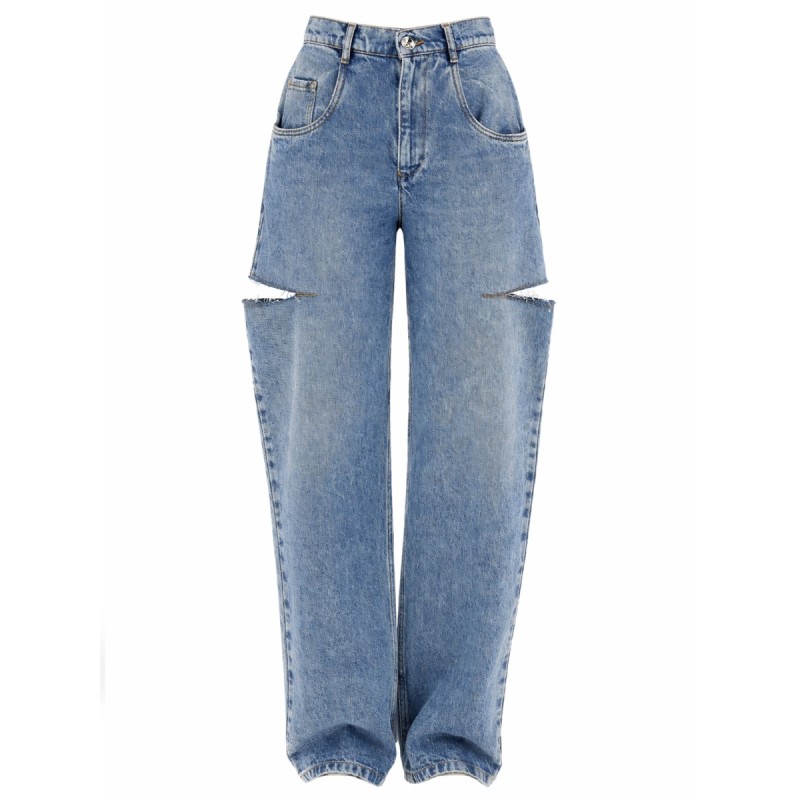 JEANS WITH CUT OUT DETAIL