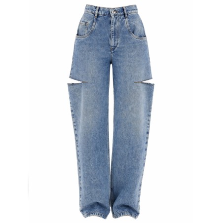 JEANS WITH CUT OUT DETAIL