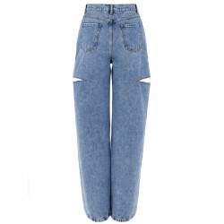 JEANS WITH CUT OUT DETAIL