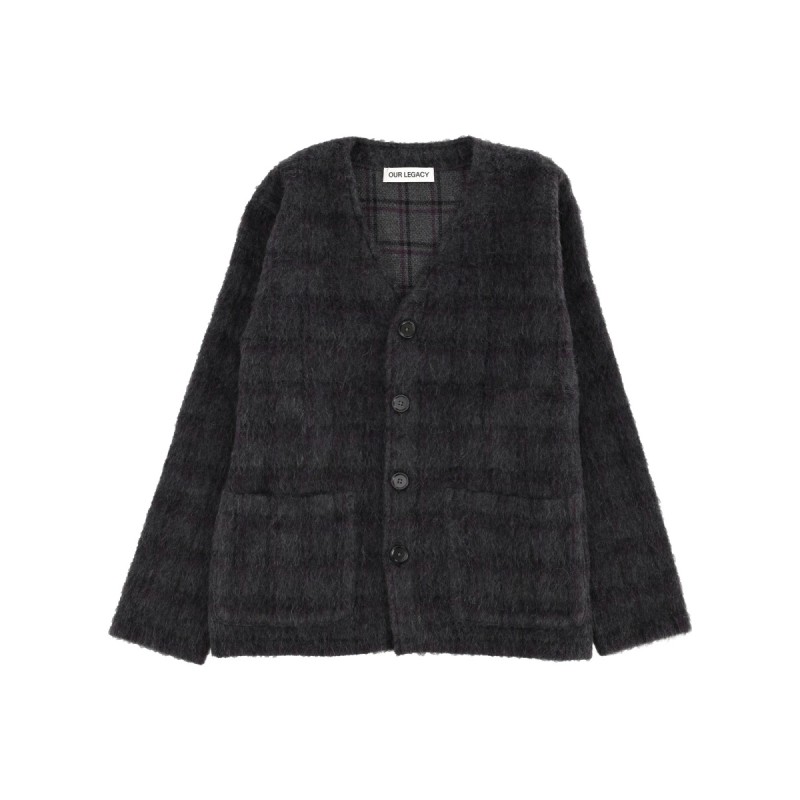 WOOL BLEND CARDIGAN