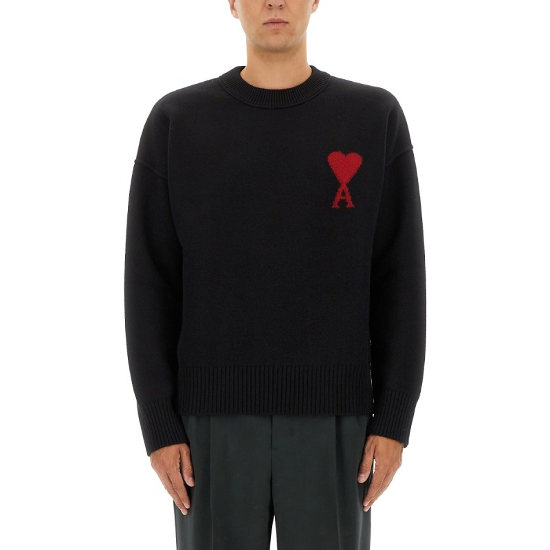 WOOL LOGO SWEATER