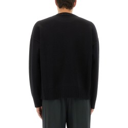 WOOL LOGO SWEATER