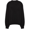 SWEATSHIRT WITH LOGO PATCH