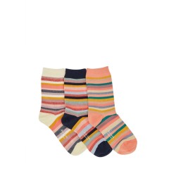 3-PACK SOCKS "SIGNATURE STRIPE"
