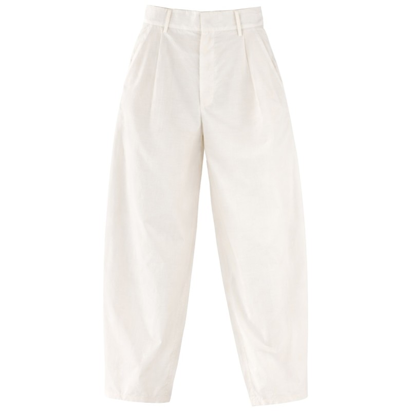 SILK TAILORED PANTS