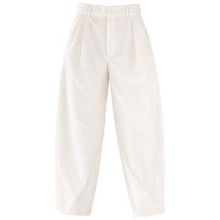 SILK TAILORED PANTS