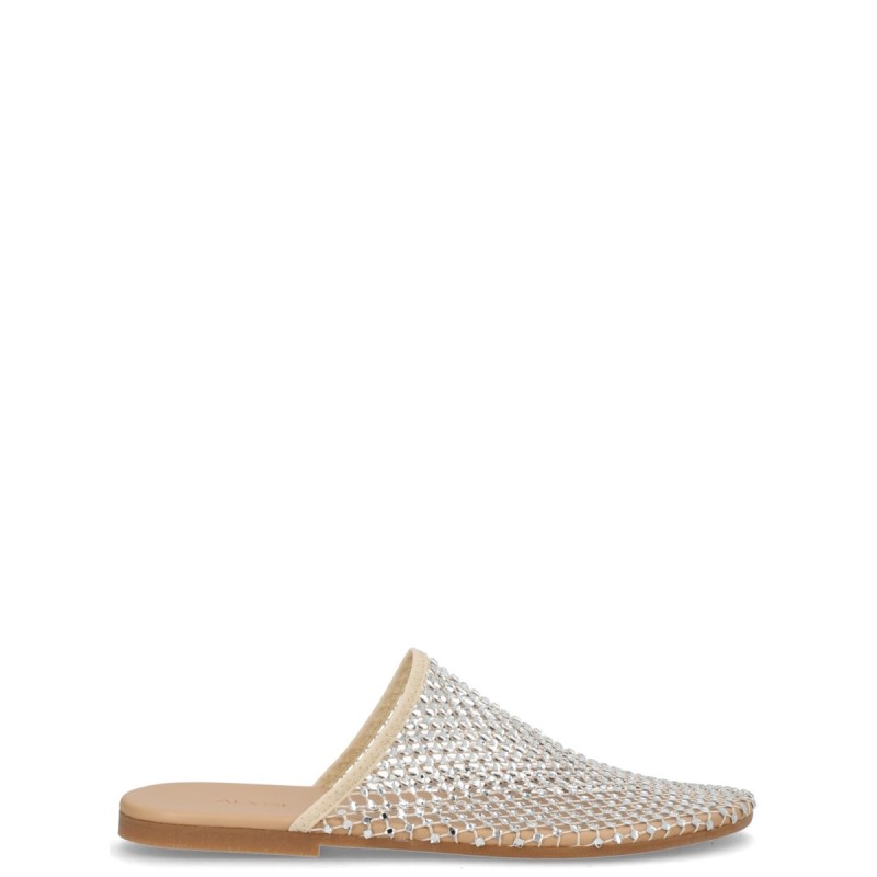 MULE SHOE WITH RHINESTONES
