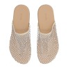 MULE SHOE WITH RHINESTONES