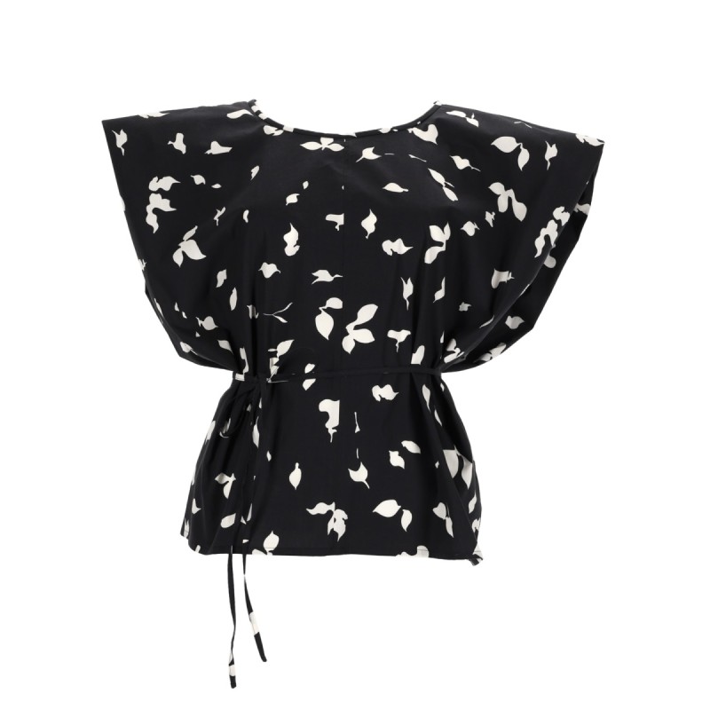 SLEEVELESS TOP WITH RIBBON
