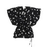 SLEEVELESS TOP WITH RIBBON