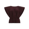 SLEEVELESS TOP WITH BELT
