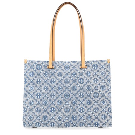 "T MONOGRAM" SHOPPER BAG