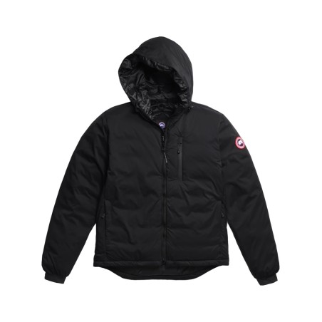 LODGE" JACKET WITH HOOD