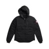 LODGE" JACKET WITH HOOD