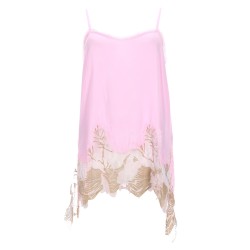 TOP CON DETTAGLI IN PIZZO