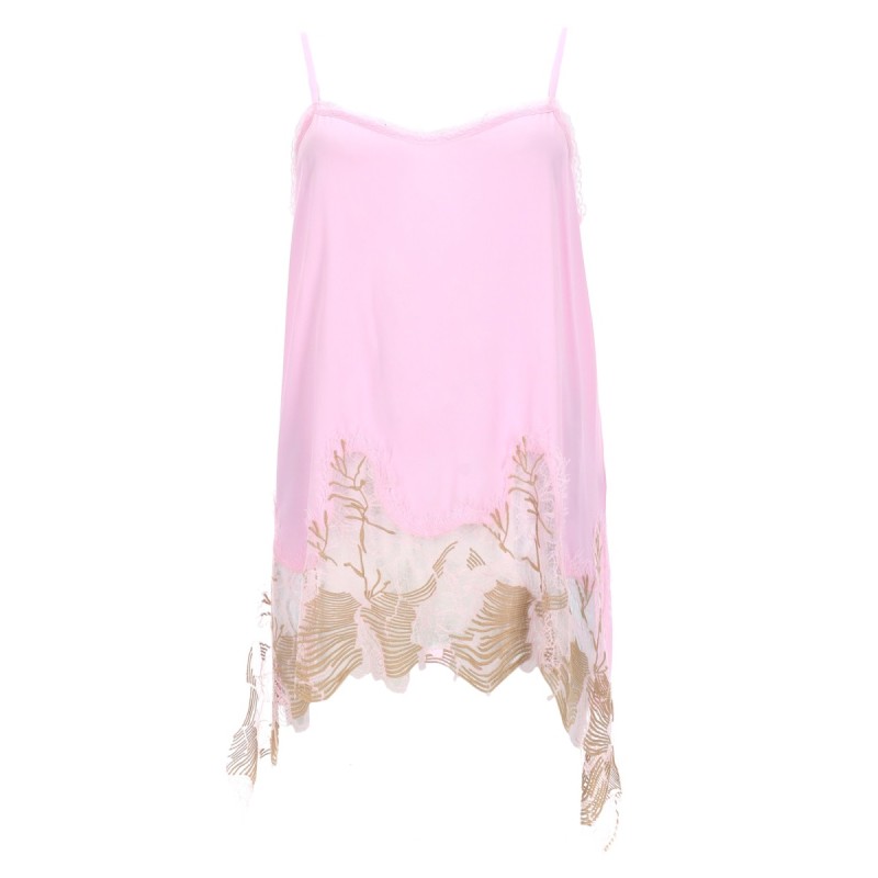 TOP CON DETTAGLI IN PIZZO