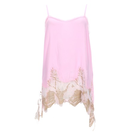TOP CON DETTAGLI IN PIZZO