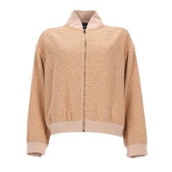 GIACCA BOMBER CON DETTAGLIO PAILLETTES