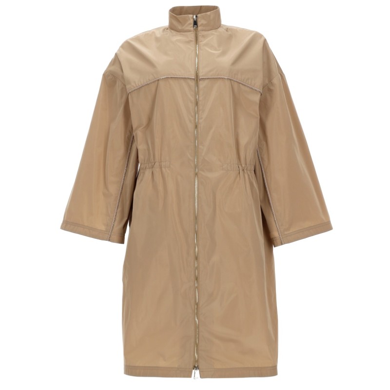TRENCH CON ZIP