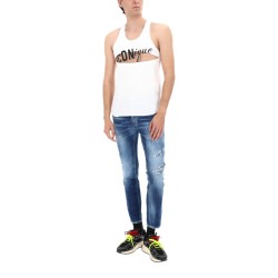 JEANS "SKATER" EFFETTO "DESTROY"