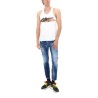 JEANS "SKATER" EFFETTO "DESTROY"