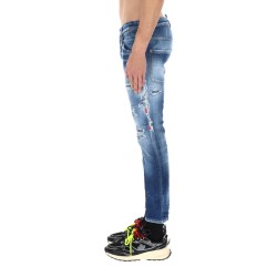 JEANS "SKATER" EFFETTO "DESTROY"