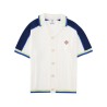 CAMICIA IN CROCHET CON LOGO