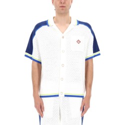 CAMICIA IN CROCHET CON LOGO