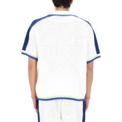 CAMICIA IN CROCHET CON LOGO