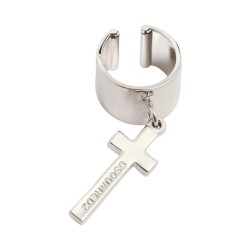 EARRING WITH CROSS