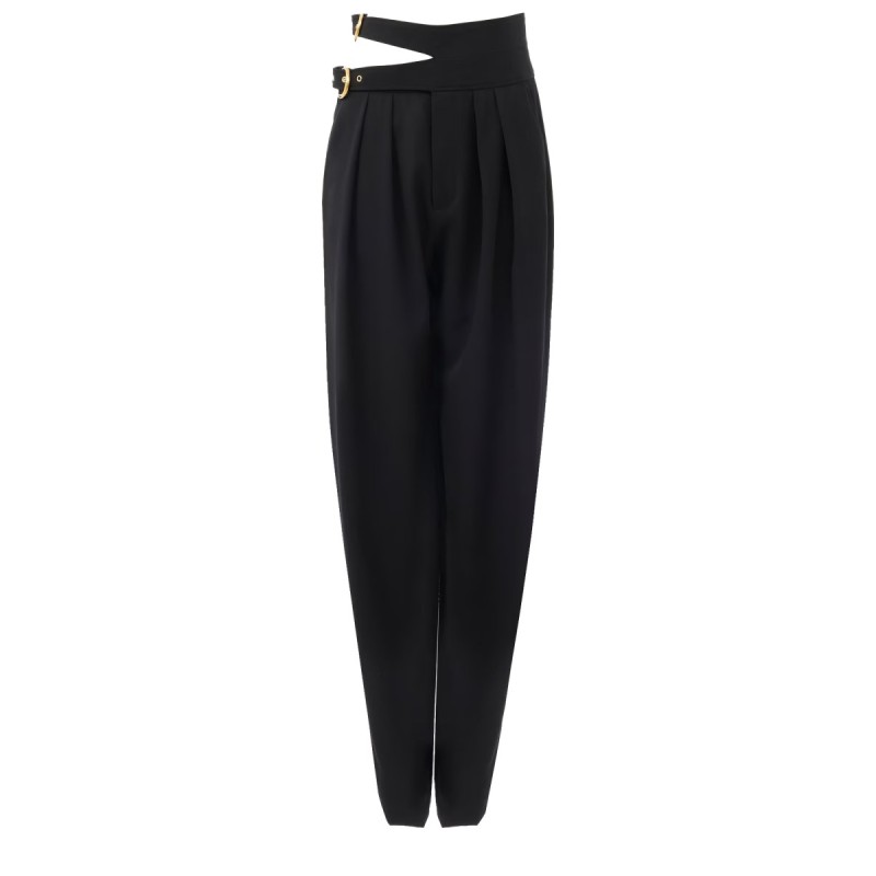 WOOL TAILORED PANTS