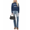 COTTON FLEECE LOGO PULLOVER