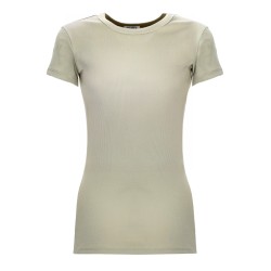 "FINE RIB" T-SHIRT