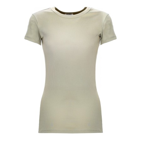 "FINE RIB" T-SHIRT