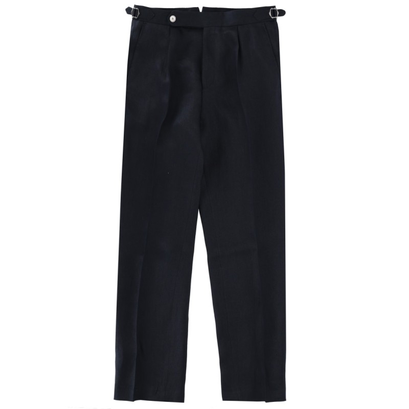 PANTALONE SARTORIALE CON PIEGHE