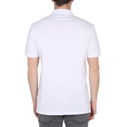 POLO WITH LOGO PATCH