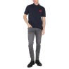 POLO WITH LOGO PATCH