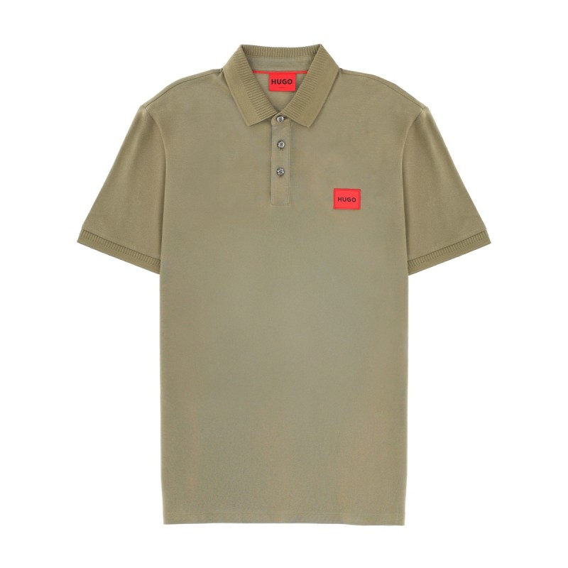 POLO WITH LOGO PATCH