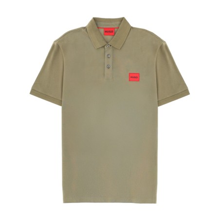 POLO WITH LOGO PATCH