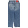 JEANS WITH LOGO PATCH