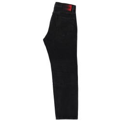 JEANS WITH LOGO PATCH