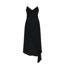 MIDI DRESS WITH LACE