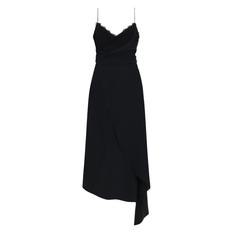 MIDI DRESS WITH LACE