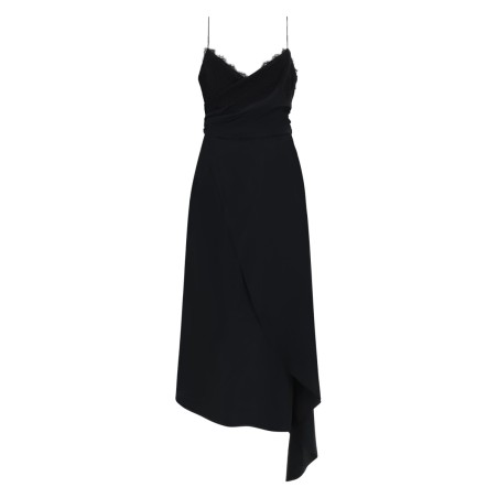 MIDI DRESS WITH LACE